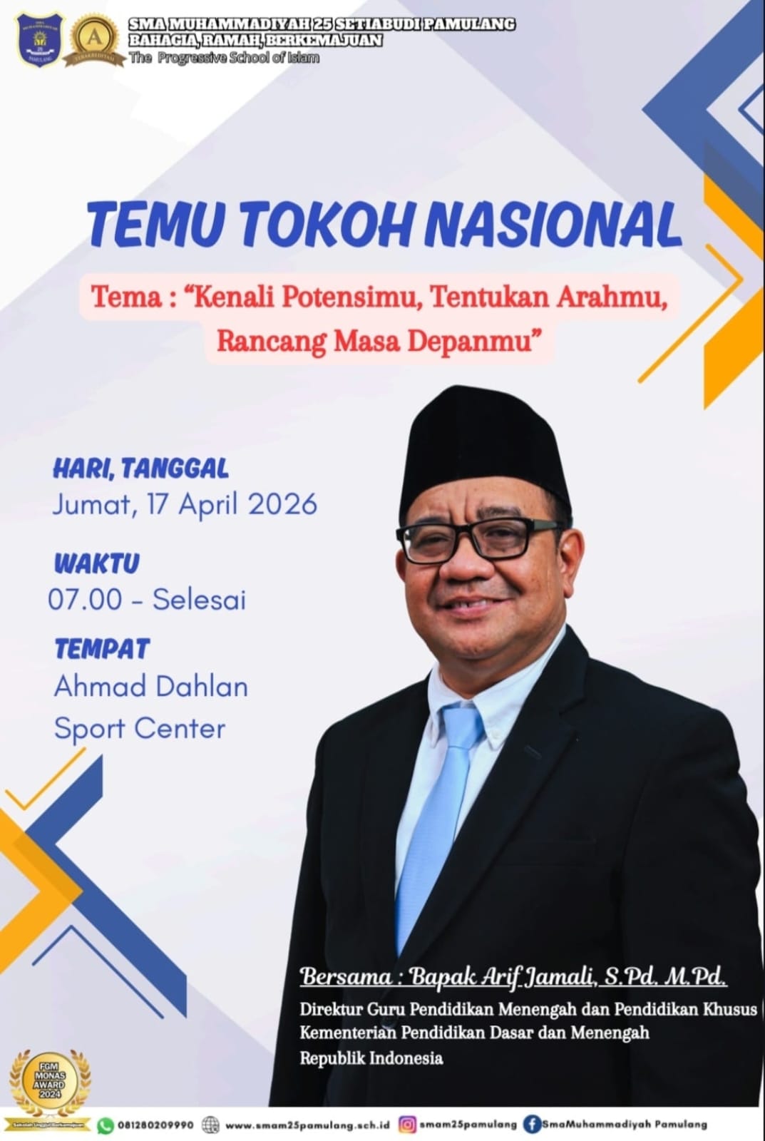 Spesial! Tadarus Kolosal SMAM Duma Dihadiri Tokoh Nasional, Bangkitkan Semangat Juang Masa Muda